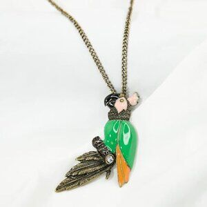 Parrot Pendant Necklace